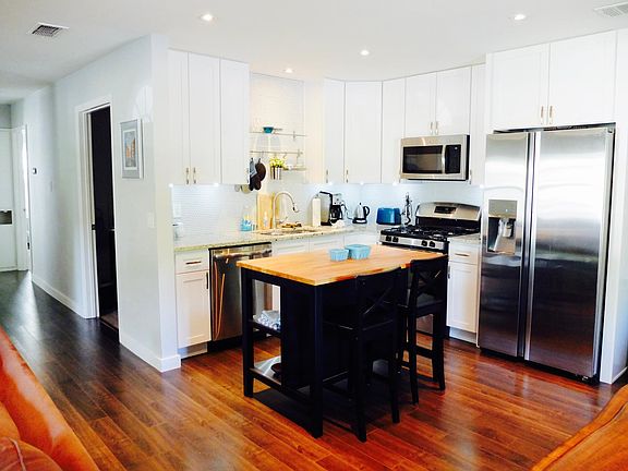 Updated kitchen with central island