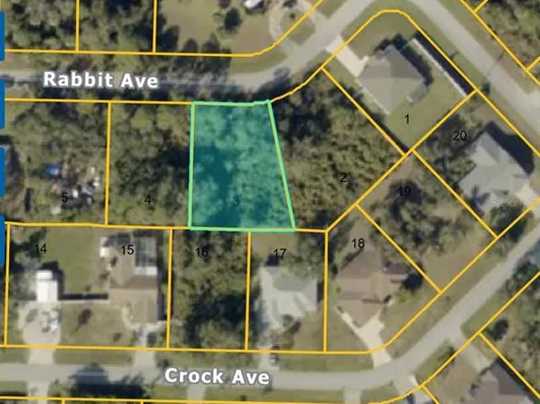 0 Rabbit Ave Lot 3, North Pt, FL 34291