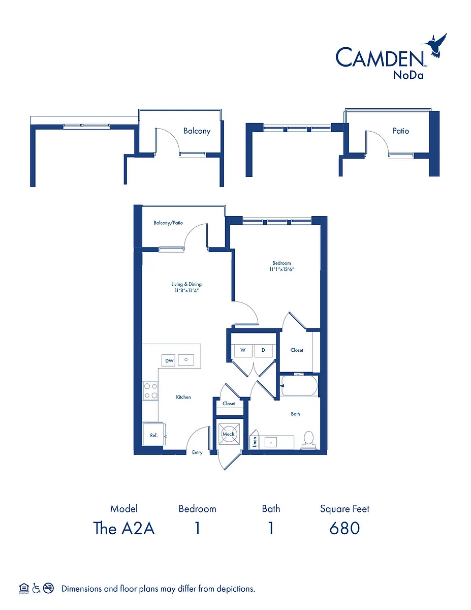 Floor plan A2A