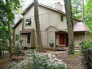 West side of house