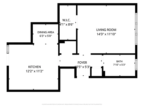 Floor plan STUDIO