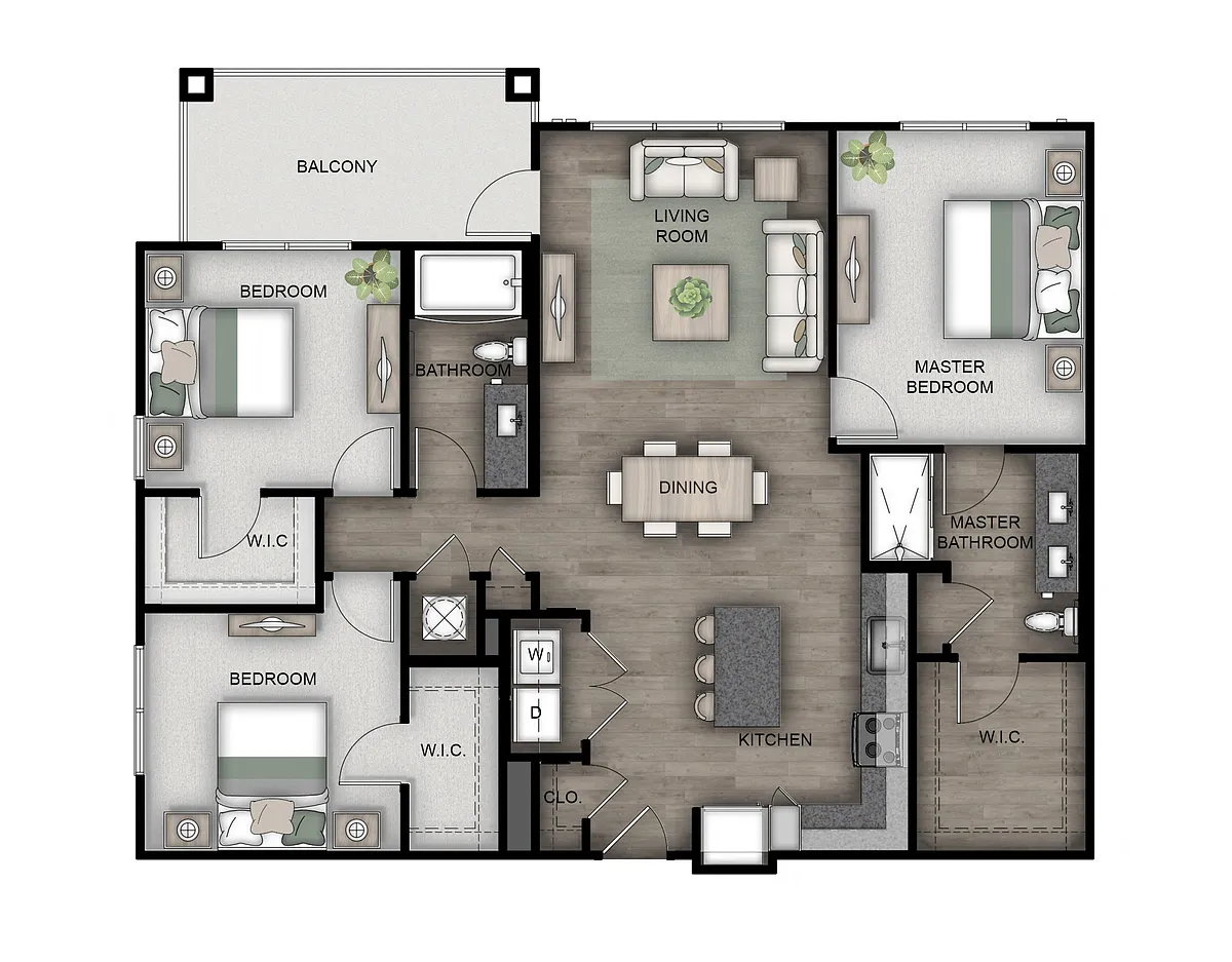 Floor plan Thornby