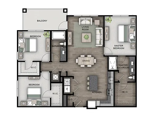 Floor plan Thornby