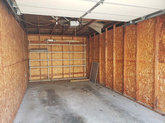Inside of garage.