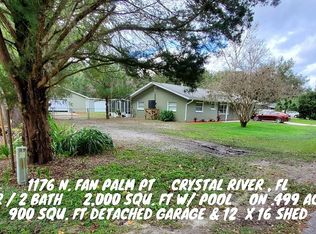 1176 N Fan Palm Poin, Crystal River, FL 34429