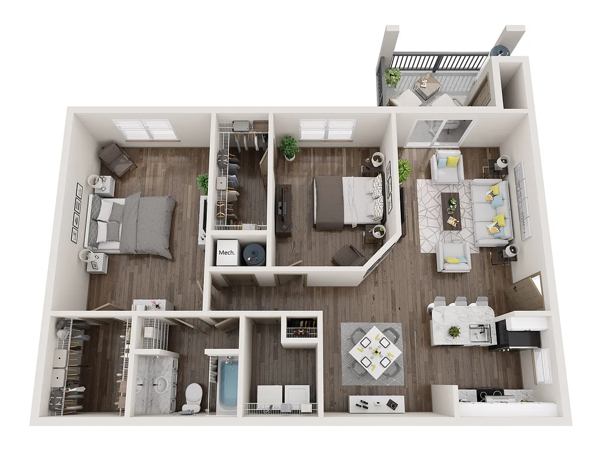 Floor plan Cambridge