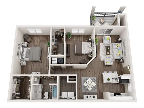Floor plan Cambridge