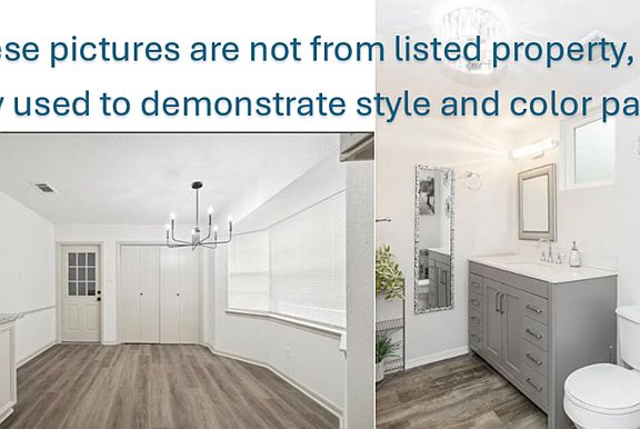 This image is not from listed property, used to demonstrate after remodel style and color palate.