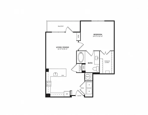 Floor plan A13