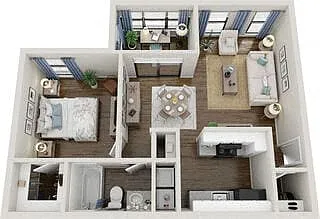 Floor plan Mimosa