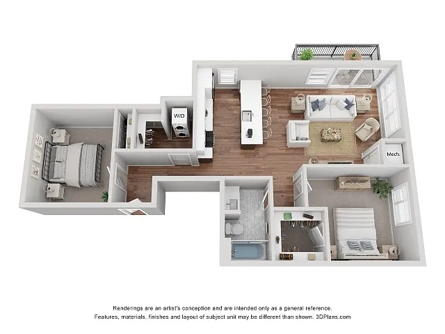 Floor plan B4