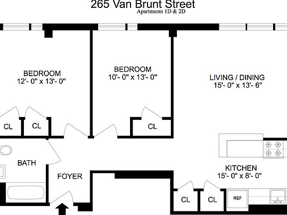 3rd image of 265 Van Brunt St APT 2D