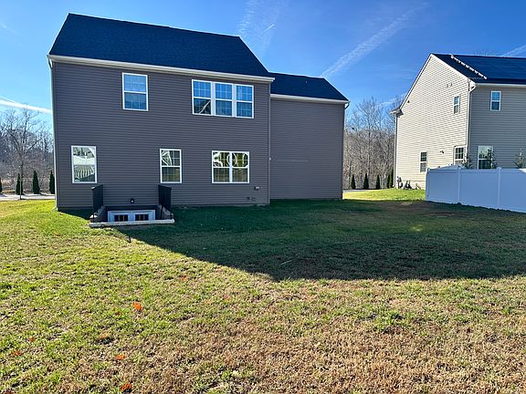 Back of the home/backyard