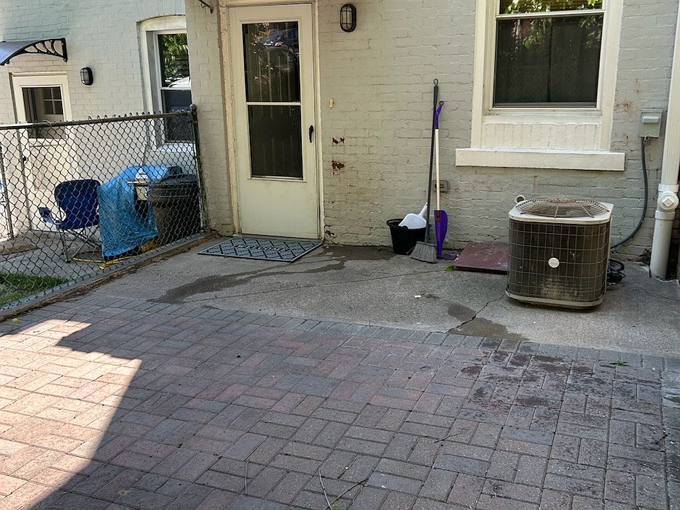 fenced in yard