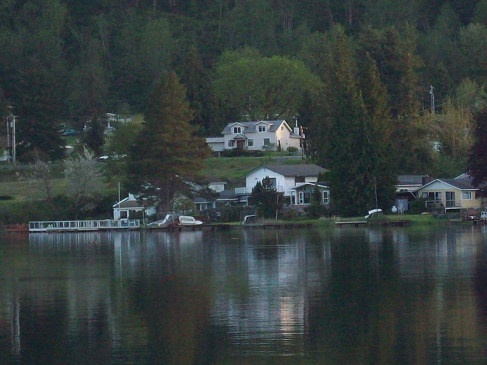 As seen from the lake