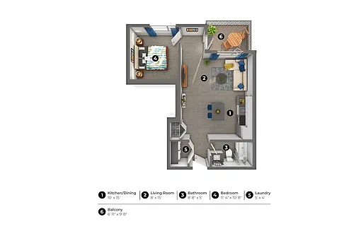 Floor plan Mulberry