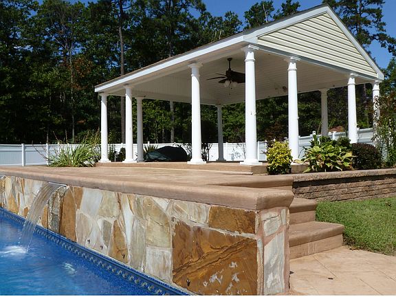  In-ground pool w/ gazebo