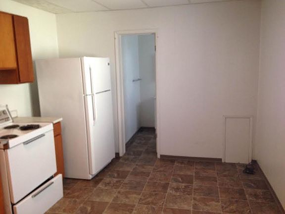 Room for a casual eating area or island.