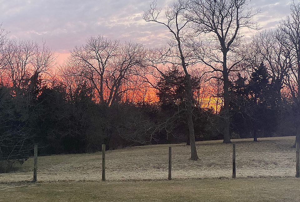 The view from the west