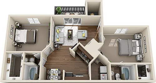 Floor plan The Saphire Renovated