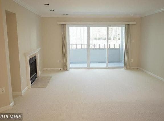 Living room with balcony