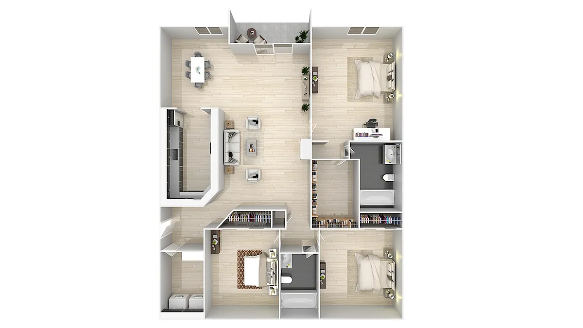 Floor plan Oak