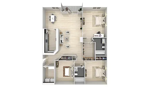 Floor plan Oak