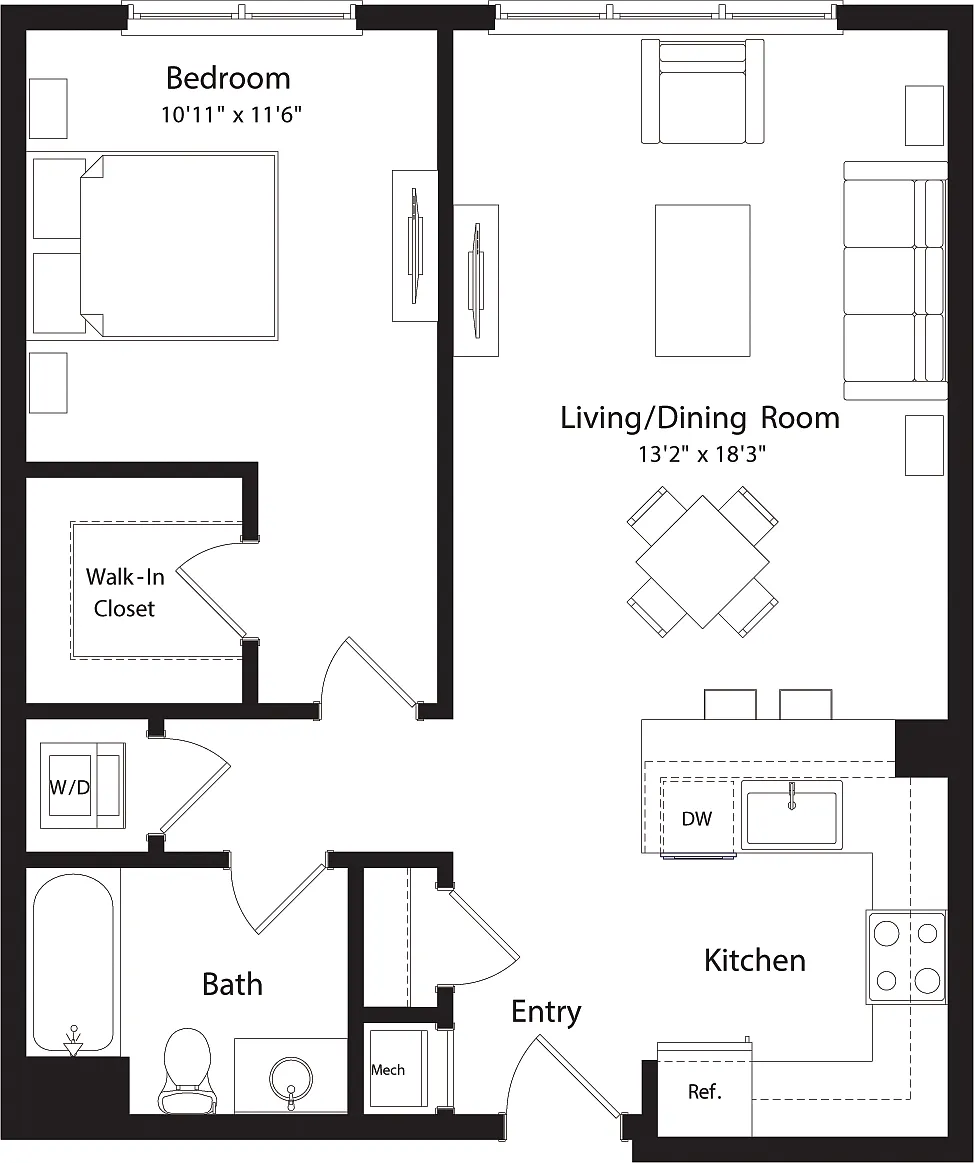 Floor plan A1