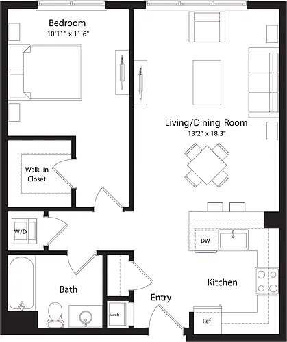 Floor plan A1