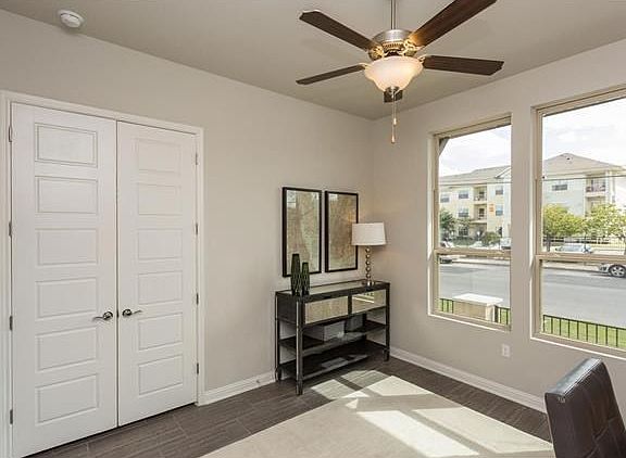 Professional Image is of a staged home at Park East of similar floor plan.