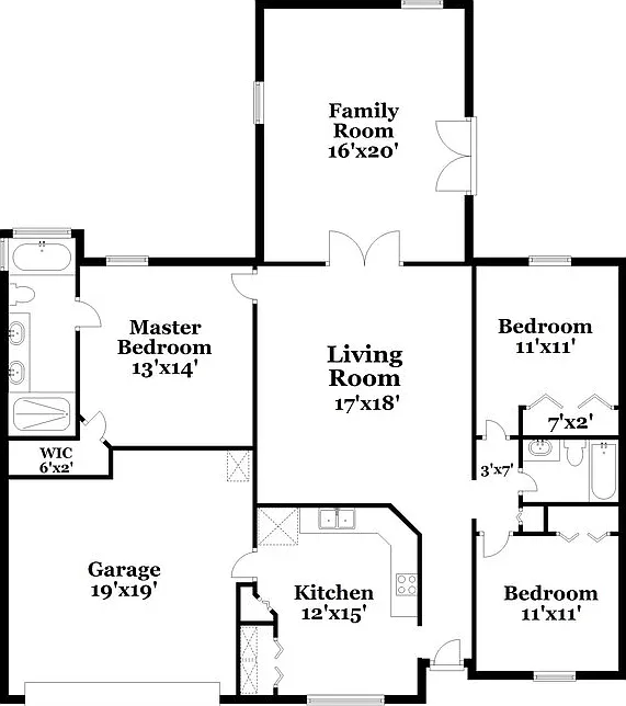 3 bed, 2.0 bath, 1634 sqft, $1,935 — Photo 2