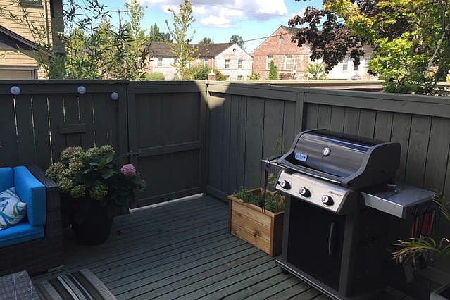 Back deck