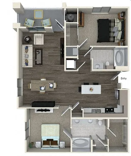 Floor plan B2