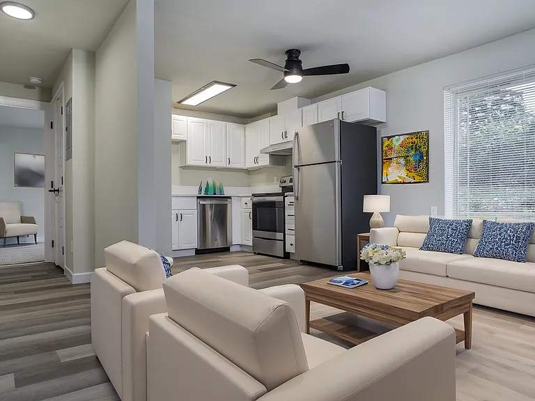 Experience modern luxury in this beautifully designed open-plan living space. Experience modern luxury in this beautifully designed open-plan living space.