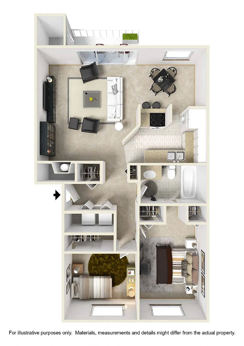 Floor plan COWLITZ