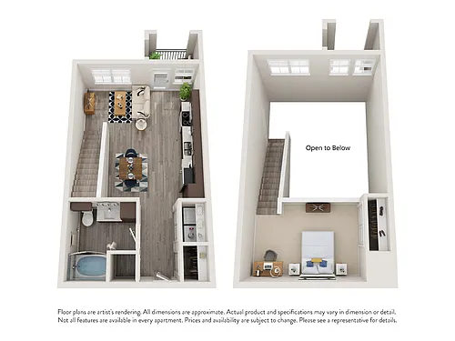 Floor plan E2-Loft