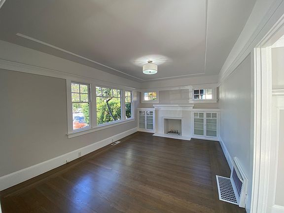 Living Room; Fireplace is Not Functional