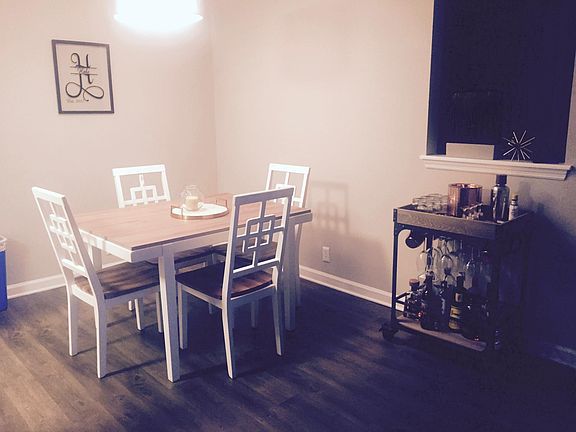 Dining room / entryway window