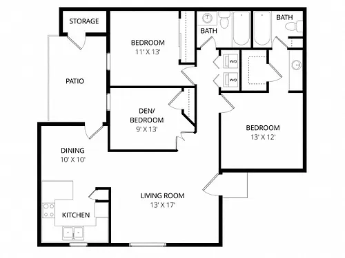 Floor plan C3 Twilight Remodel
