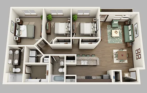 Floor plan 3X2