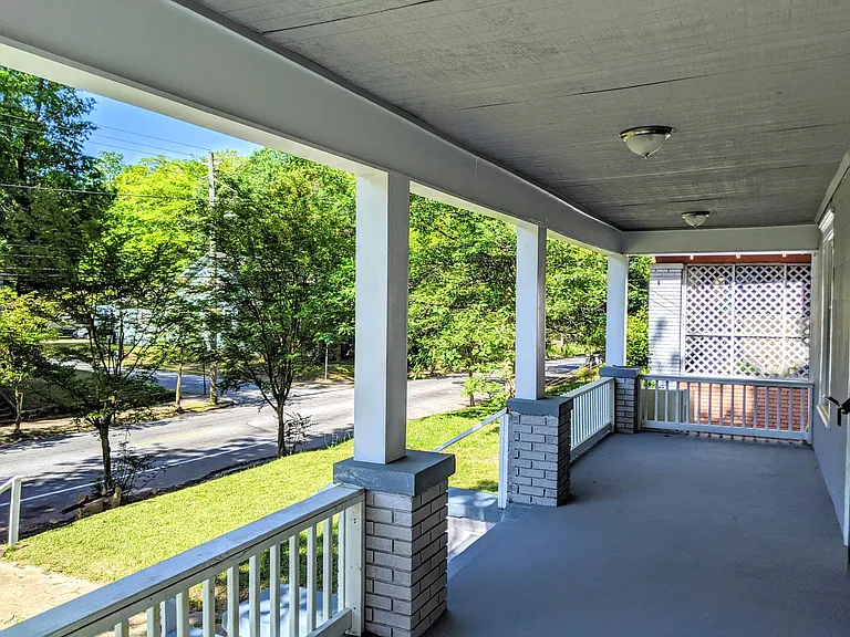 Large front Porch overlooking Dill Ave