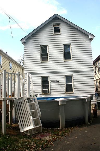 Full shot of back of house
