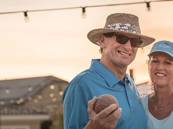 Homeowner Members Playing Bocce