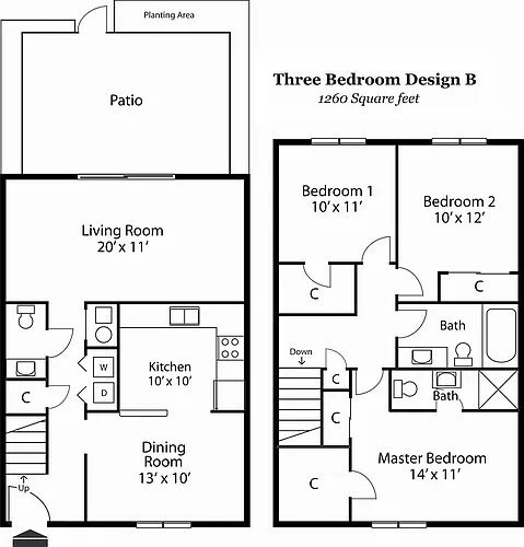 Floor plan 80
