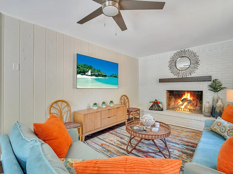 spacious living room