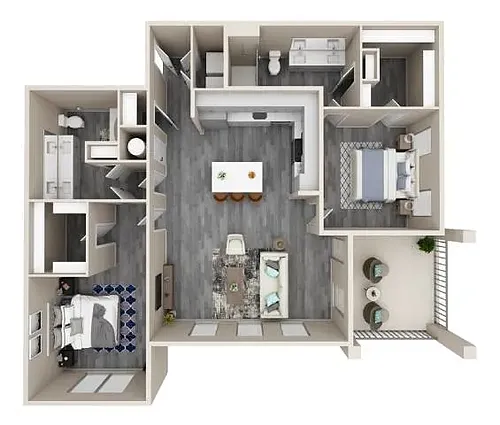 Floor plan B4