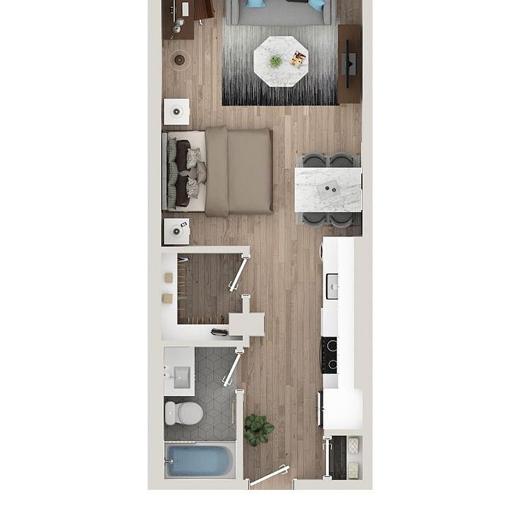 2nd image of 3921 Wilshire Blvd #102
