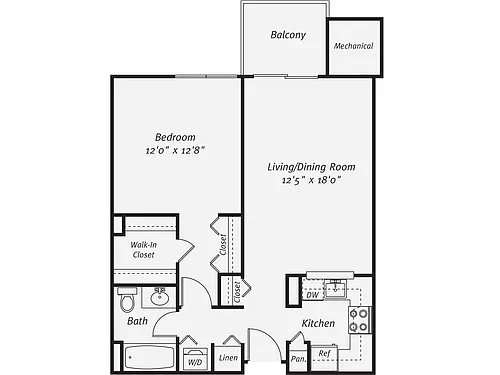 Floor plan A6