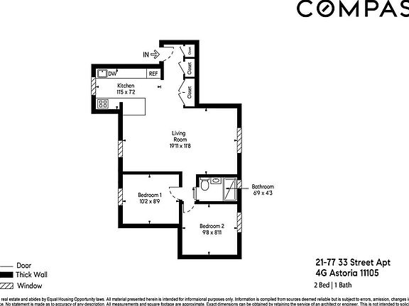 2nd image of 21-77 33rd St APT 4G