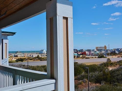 Balcony with ocean views